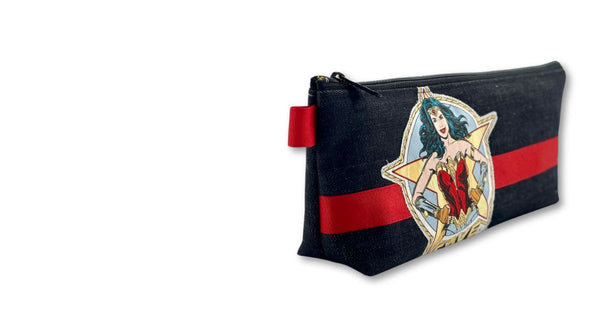 Wonder Woman, Save The Day Pouch and Travel Bag Collection for Adult Toys and Vibrators by Quiver.Love