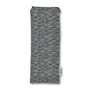 Discreet zippered case for personal wellness devices, made in the USA.