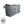 sex toy vibrator storage, travel bag in gray denim, made in the usa by Quiver.Love