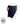 dimension detail of large storage bag for vibrator adult toy in midnight denim by Quiver.Love