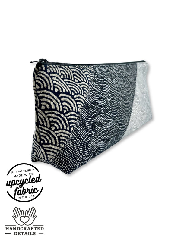 vibrator storage, travel bag in Japanese wabi sabi fabrics, made in the USA by Quiver.Love