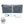 wand massager, sex toy storage, travel bag in dark gray denim, made in the USA by Quiver.Love
