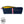 yellow cotton lining detail of adult toy, sex toy storage bag in midnight denim fabric by Quiver.love